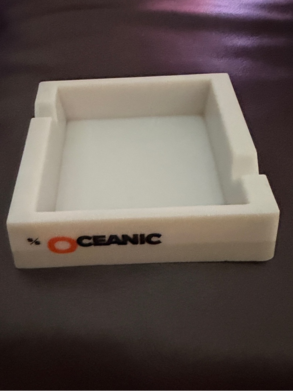 Vintage Home Lines S/S Homeric & S/S Oceanic Ornamin Ashtray by Jampe Italy Crui